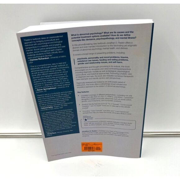 Abnormal Psychology: Contrasting Perspectives By Jonathan D. Raskin Textbook - Picture 4 of 6